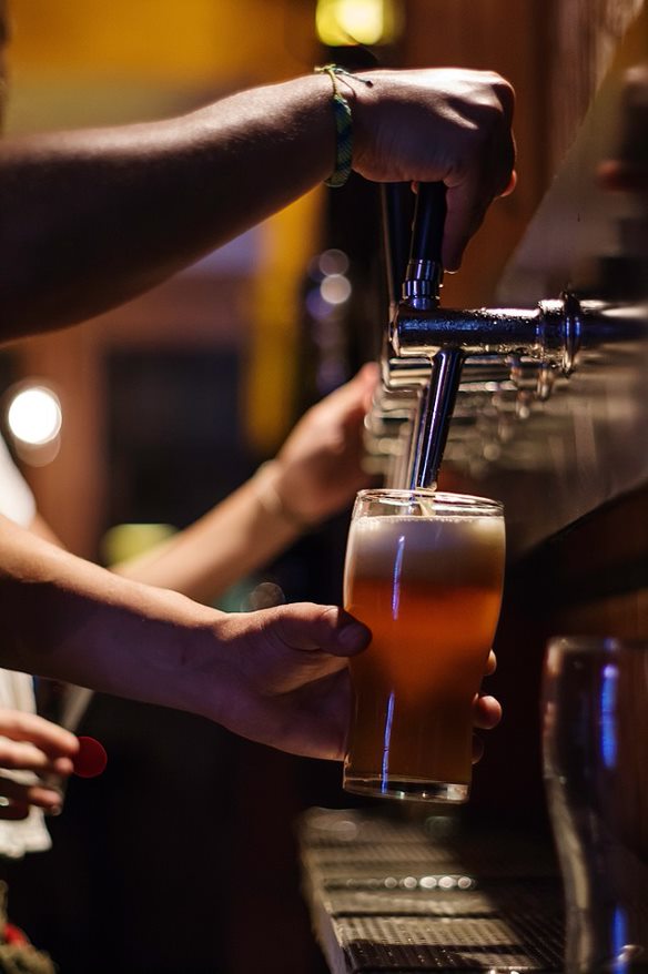 Beer Pub in Busy Downtown San Pedro